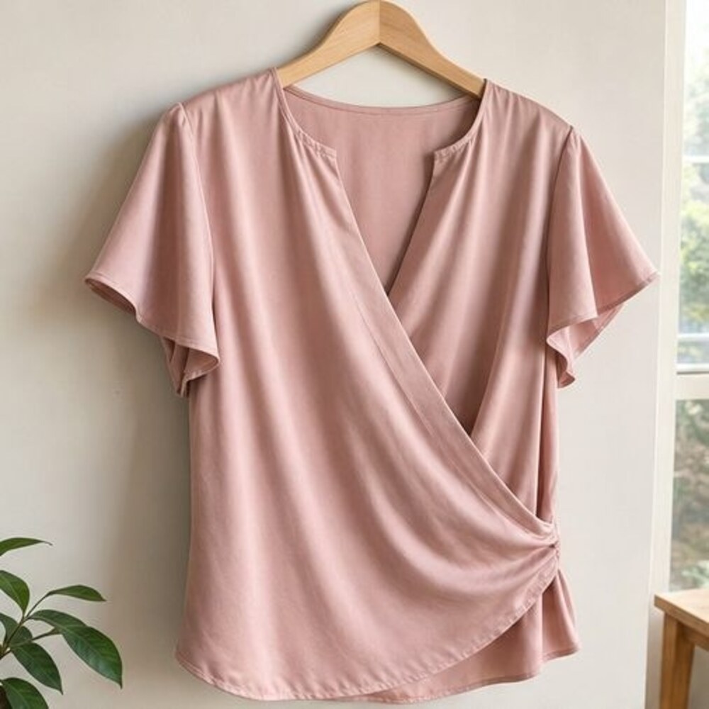 Blush Smocked Top